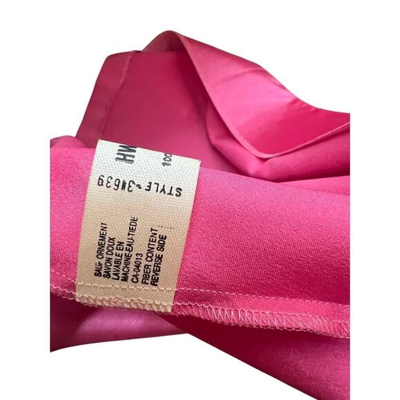 VALENTINO VINTAGE NWT INTIMO PINK ROBE SIZE LARGE - Picture 7 of 10